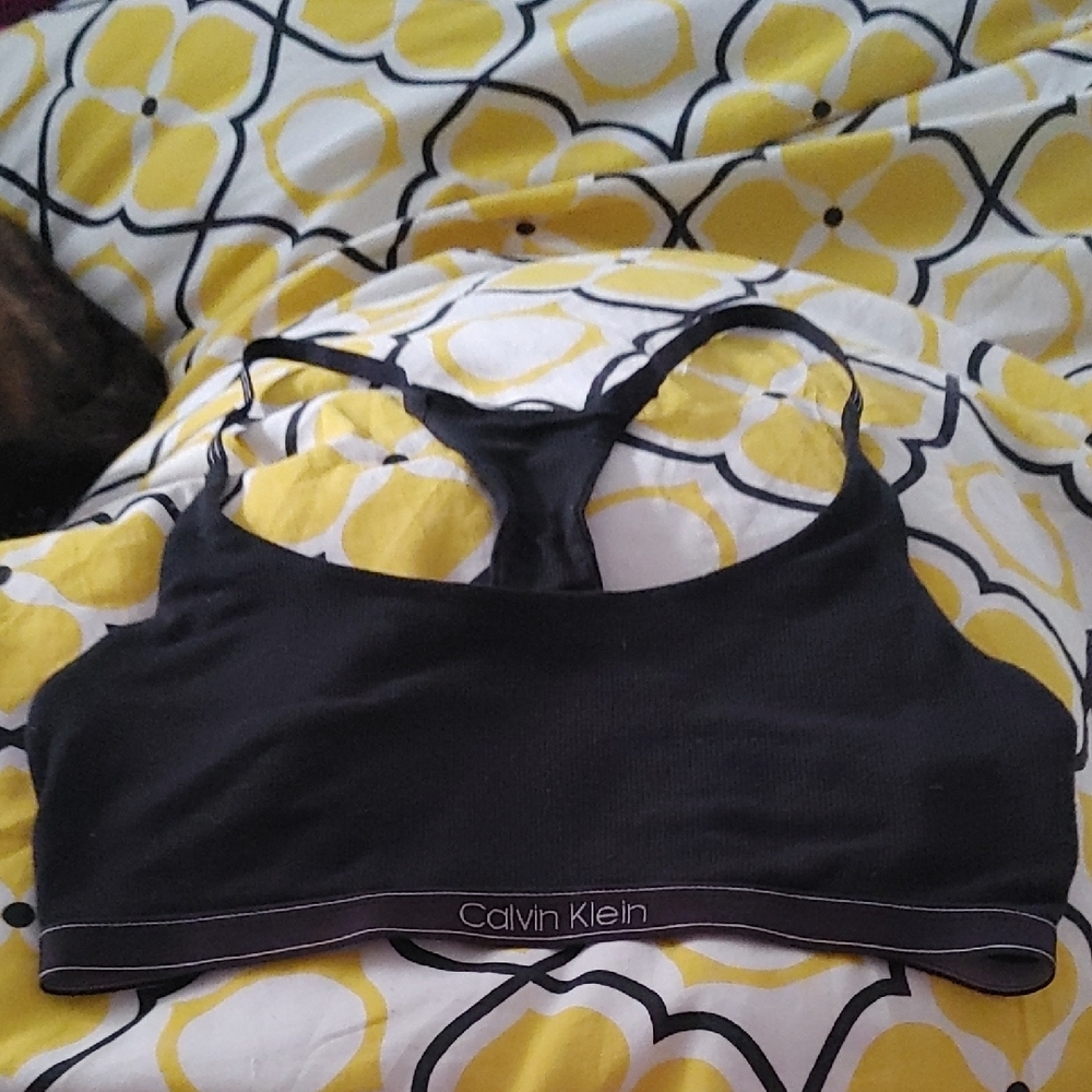 Calvin Klein Bralette Black Modal Size M